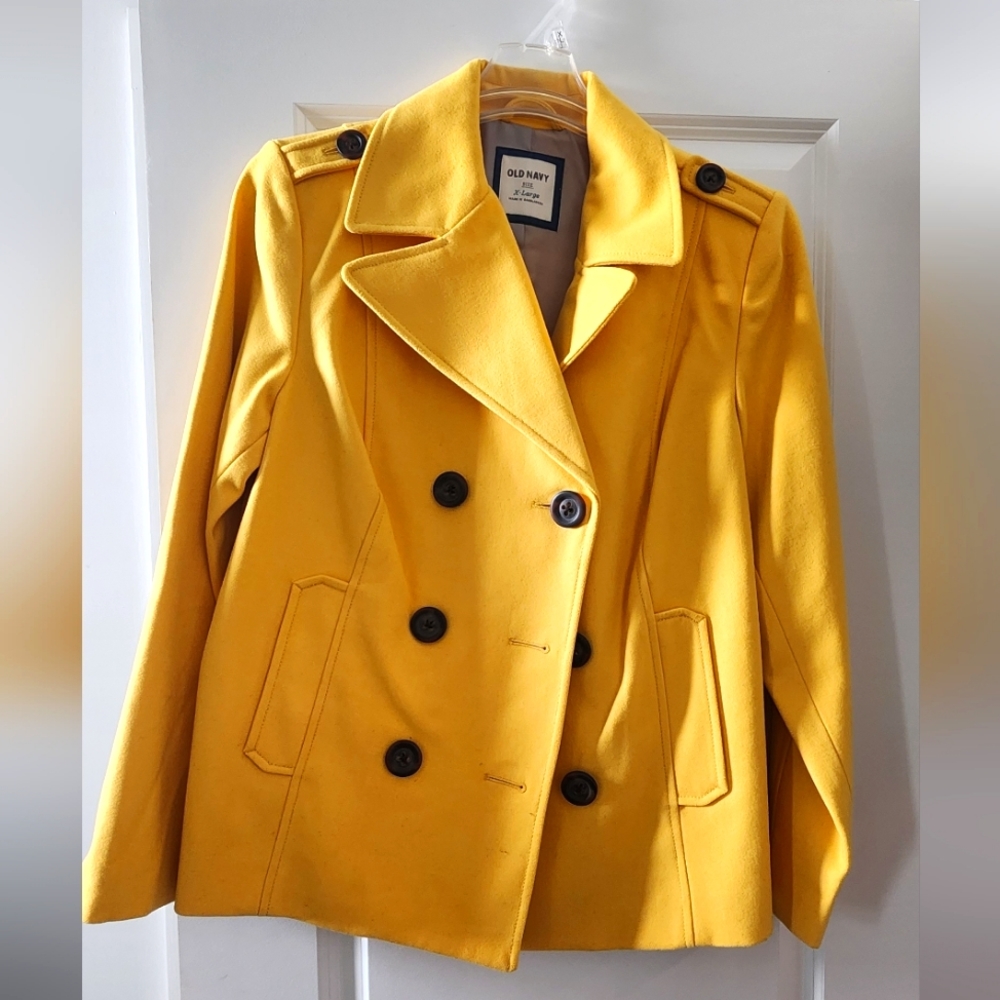 Old Navy Gold Peacoat